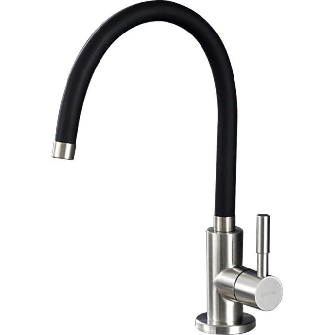 Смеситель для кухни GAPPO G1052-95 с гибким изливом, сатин